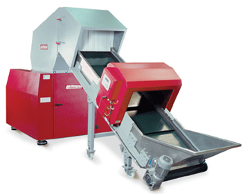 MC46-60 with Conveyor Belt - MC Series Granulators