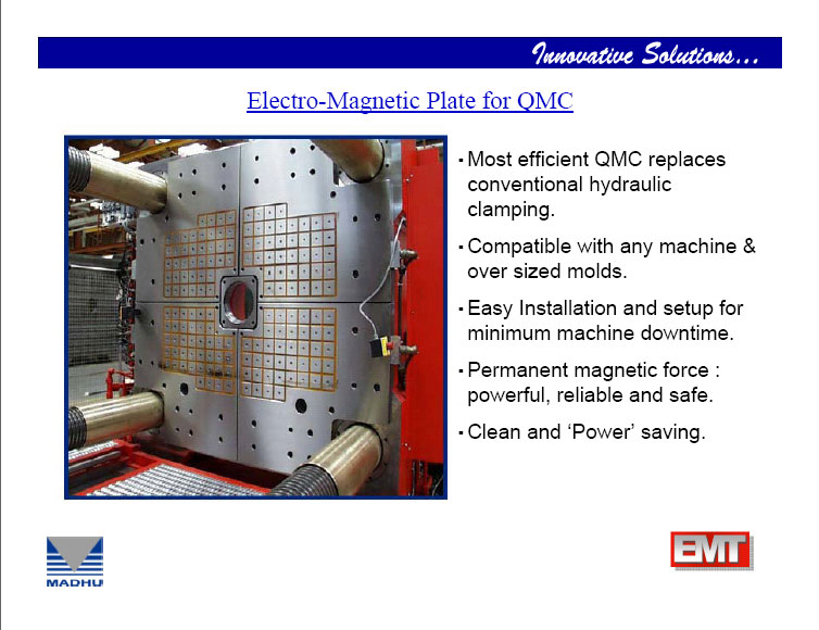 Electro-Magnetic Plate for QMC