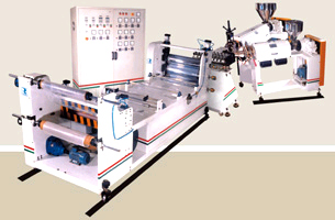 Sheet Extrusion Plant for Thermoforming / Vacuum Forming With Vertical Calendar Unit_2
