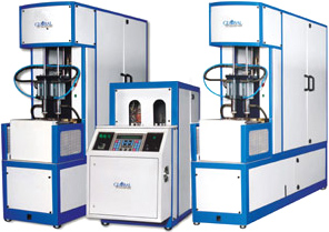 Semi Automatic PET Bottle Blow Moulding Machine: 2 Blow 1 Conveyor