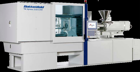 Model TM Xpress 210/1350 - TM Xpress 160 to 450 tons Injection Moulding Machines