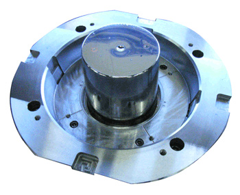 Single Cavity Mold with Conical Centering