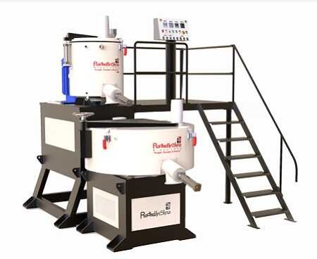 High Speed Heater Cooler Mixer Machine-1