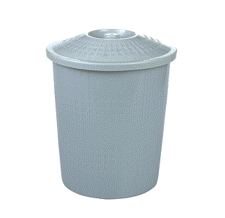 W.P. Basket With Lid - 2