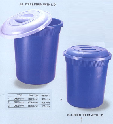 Drums with lid