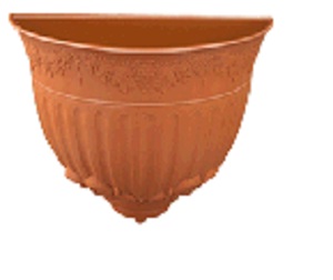 Flora Flat Wall Flowerpot