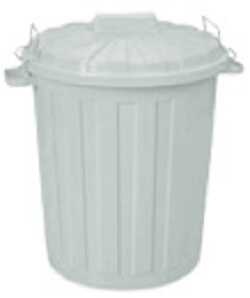 Round Kitchen Dustbin With Lid Mould