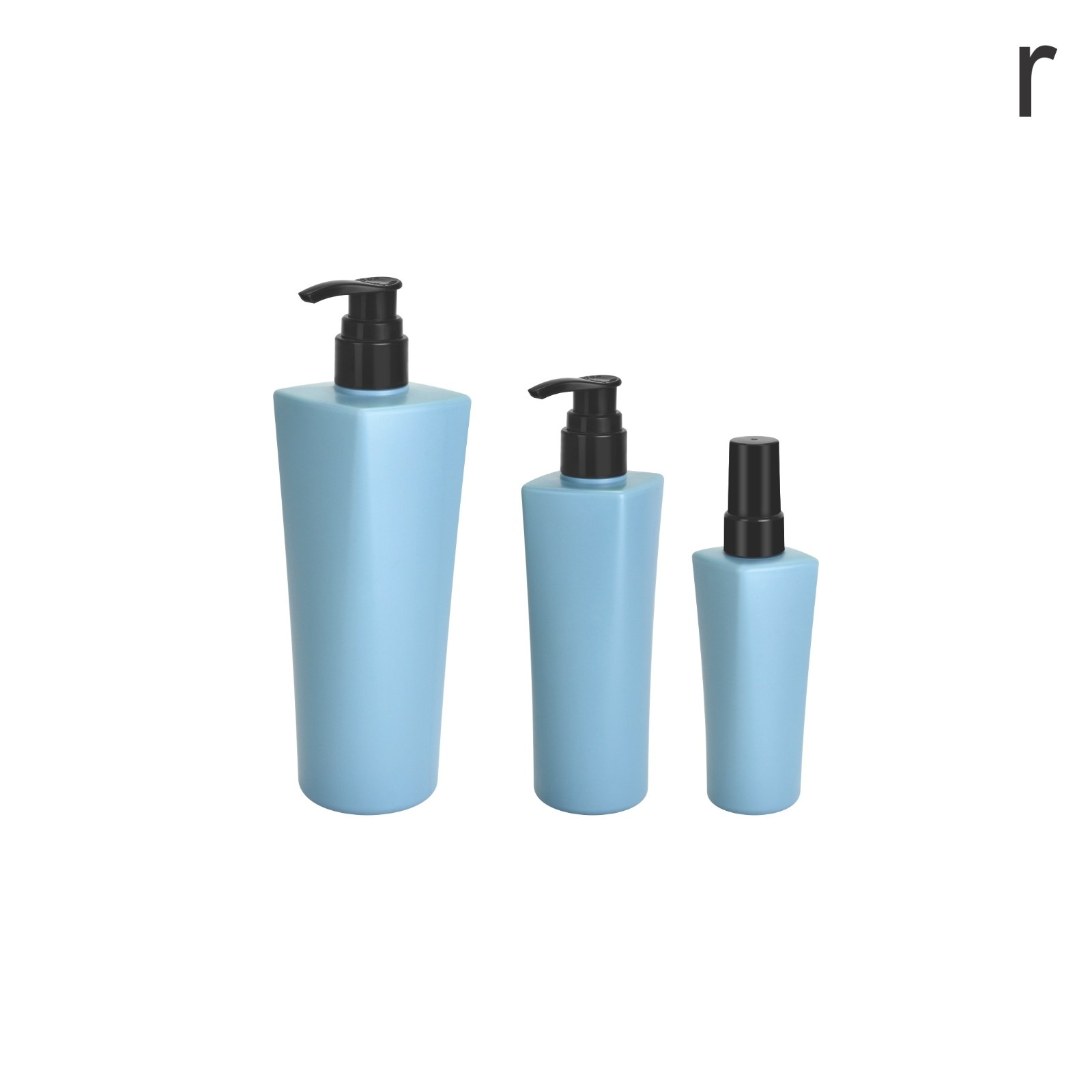 Minimalist Plastic Bottle with pump -4