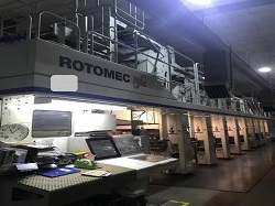 Bobst Rotomec Rotogravure Printing Machine:1