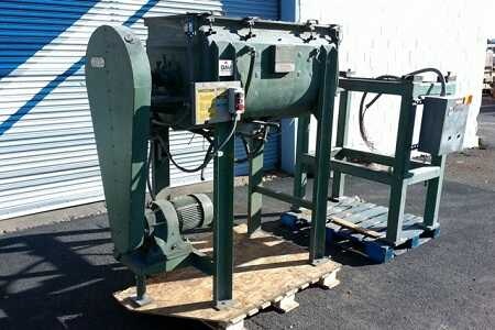 10 Cubic Foot Stainless Steel JH Day jacketed double ribbon blender
