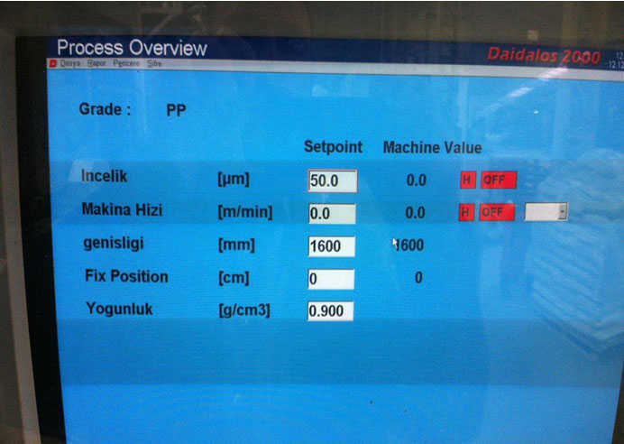 Monolayer Reifenhauser Cast Film Line For PP- 1