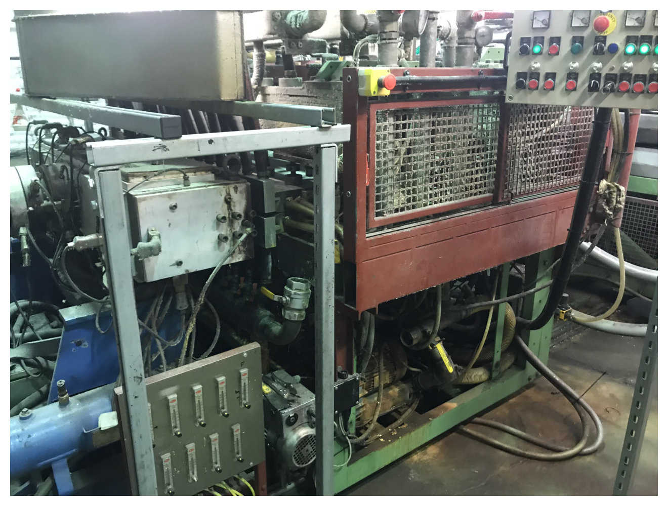 1250mm wide Welex Rossi PP twin wall line
