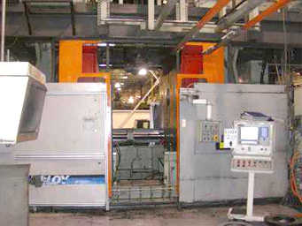 Uniloy 25 Lb Blow Moulding Machine