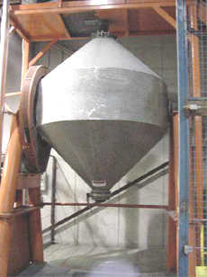 150 cubic foot Stainless Steel Double Cone Blender