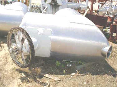 50 cubic foot Stainless Steel Twin Shell Blender
