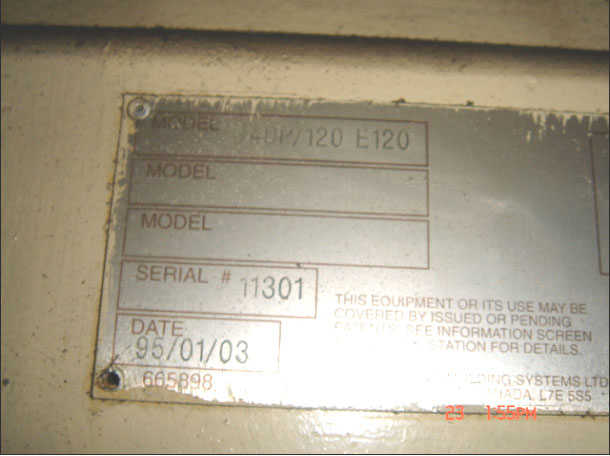 Husky 600 Ton Injection Moulding Machine_5