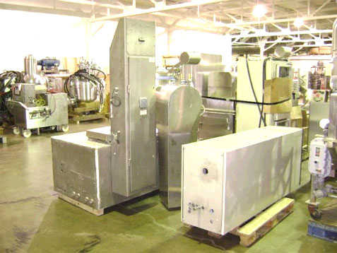 200 Liter Niro Fielder Granulating Mixer with Comil-2