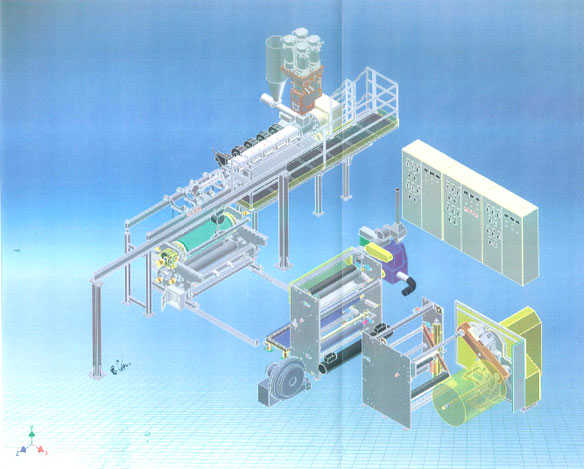 Alpha Marathon Air Bubble Extrusion Line-2