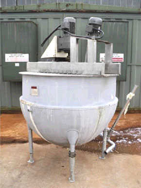 Chem Plant Jacketed Hemispherical Mixing Vesse