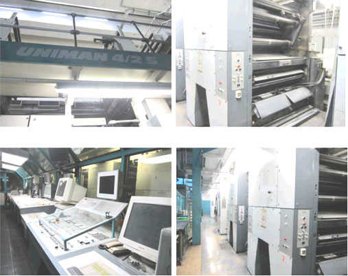 ROLAND UNIMAN 4/2S Rotary 4 color Printing Machine-3