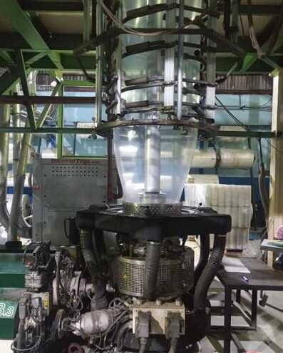 300 Kg/h Macchi 3 layers blown film extrusion line