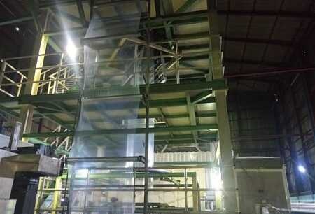 1350 mm Macchi 3 layers blown film extrusion line