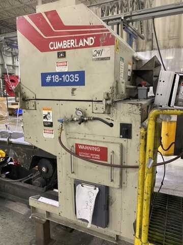 11? Cumberland “Quietizer” Strand Pelletizer