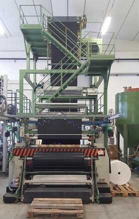 1600 mm blown film extrusion line