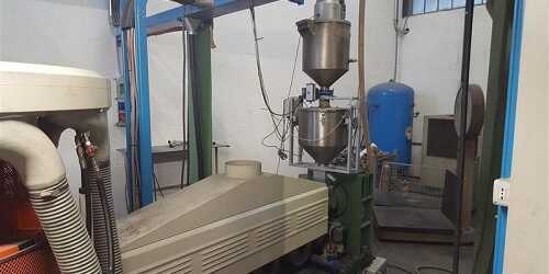 Mono layer blown film extrusion line
