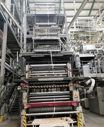 2400 mm blown film extrusion line