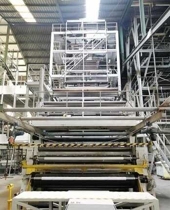 3500 mm blown film extrusion machine