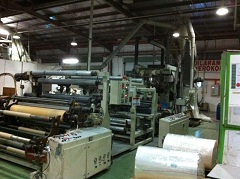 33" Wide Combination Cast Film Line And Vacuum Metallizer Package-1