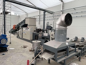 Erema RGV 120 TVE Recycling Line-2