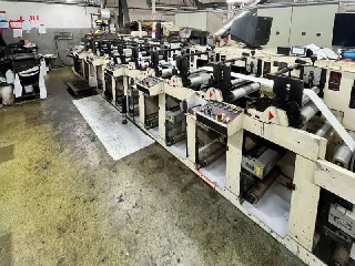 Nilpeter 8 Colours Label Flexo Printing Machine -1