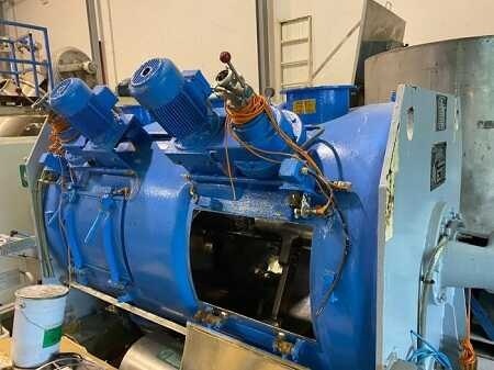 Lodige Model FKM 2000D stainless steel ploughshare mixer-2