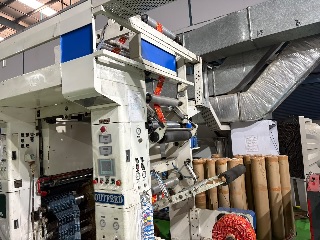 Uflex 8 Colour Rotogravure Printing Machine - 1