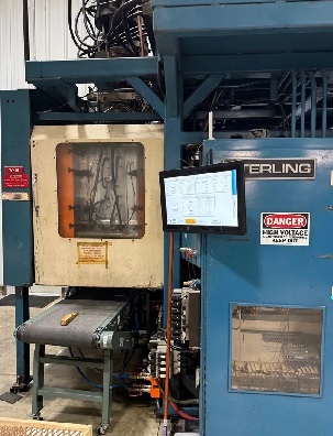 Sterling Dual 5 Lb Blow Moulding Machine - 1