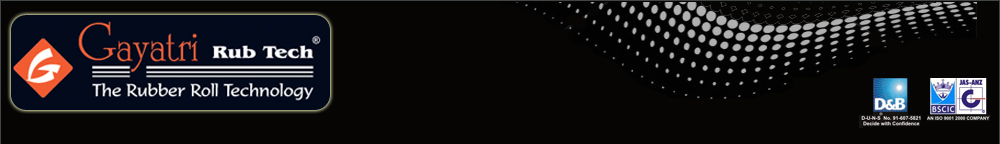 Rubber Rollers for Roto Gravure, Flexo Printing & Plastic Machinery