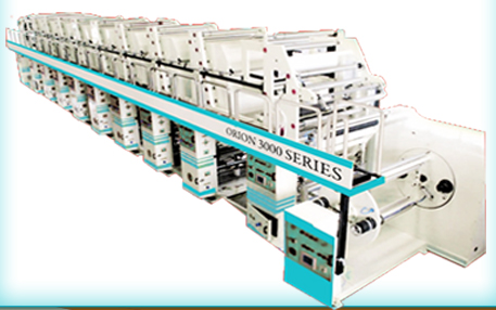 Rotogravure Printing Machine(MLS)- 8 Colour (Orion 3000 Series) Rotogravure Printing Machine(MLS)- 8 Colour (Orion 3000 Series)