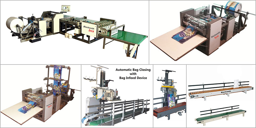 Woven Bag Making and Closing Machines