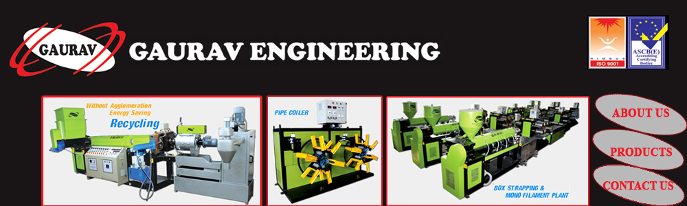 specialise in manufacturing of Pelletizer, Ball Pen/Refill, Acrylic/Polycarbonate pipe plant