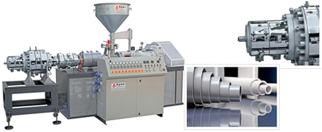 Twin Screw Pipe & Profile Production Line 