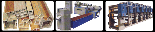 Plastic extrusion machinery